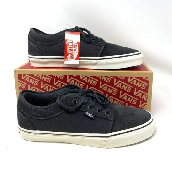 💖MEGA SALE💖VANS Chukka  SB Raven Canvas Black   Skate  Women  VN0A5HEX3FC