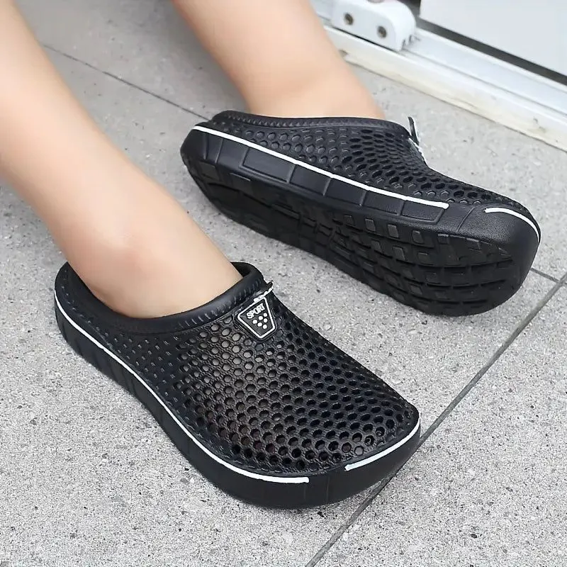 Men's Clogs – Breathable Sport Slippers for Leisure, Outdoor, and Sports