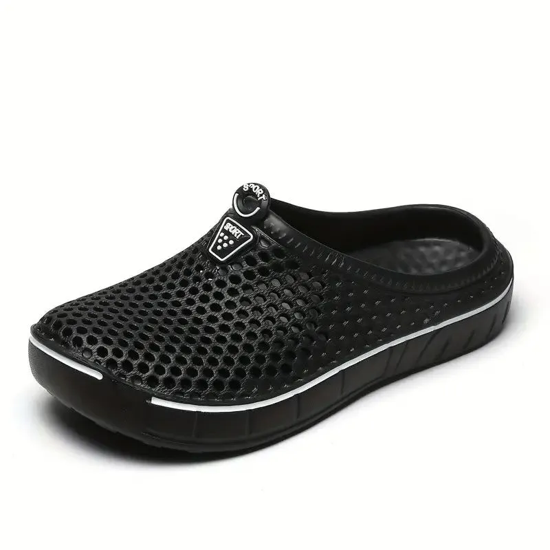 Men's Clogs – Breathable Sport Slippers for Leisure, Outdoor, and Sports