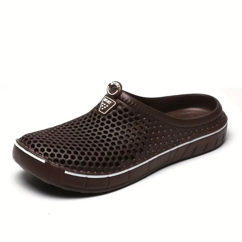 Men's Clogs – Breathable Sport Slippers for Leisure, Outdoor, and Sports