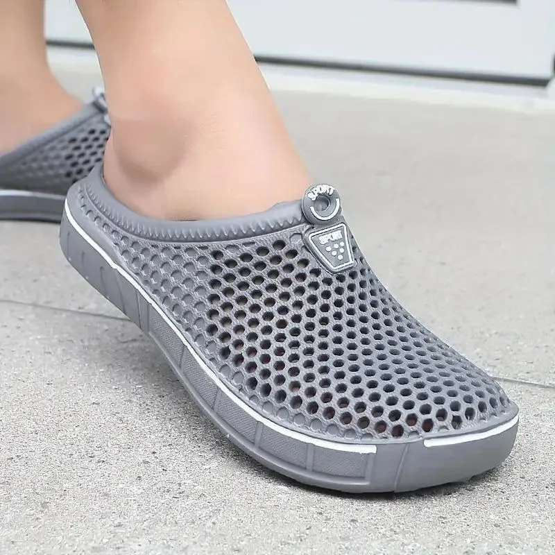 Men's Clogs – Breathable Sport Slippers for Leisure, Outdoor, and Sports