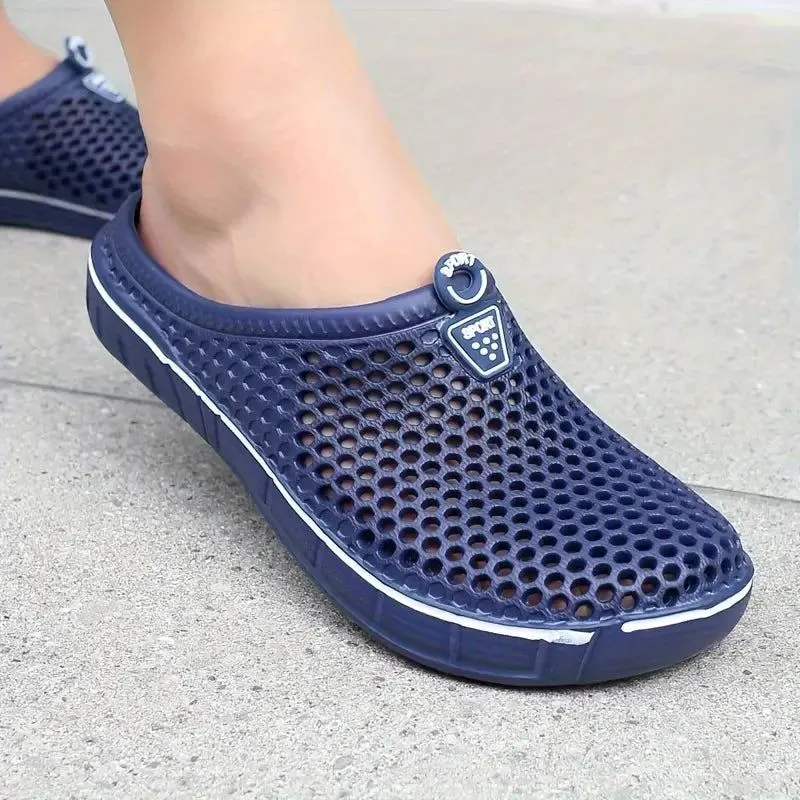 Men's Clogs – Breathable Sport Slippers for Leisure, Outdoor, and Sports