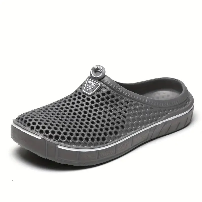 Men's Clogs – Breathable Sport Slippers for Leisure, Outdoor, and Sports