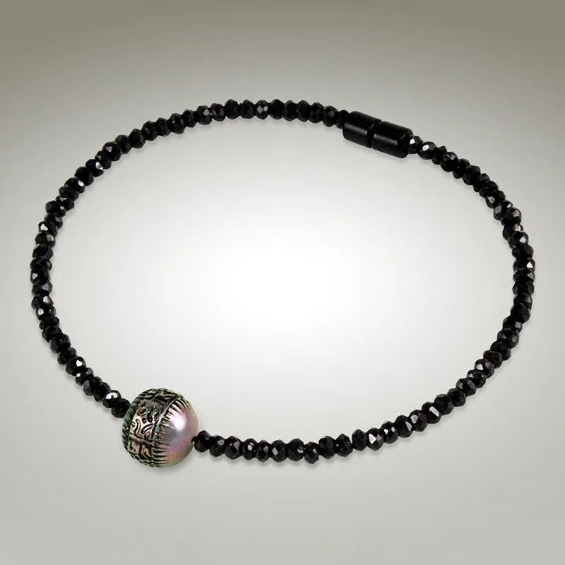 Moana Chic - Black Spinel Bracelet