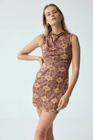 MOROCCO TUCK MINI DRESS | MOROCCO