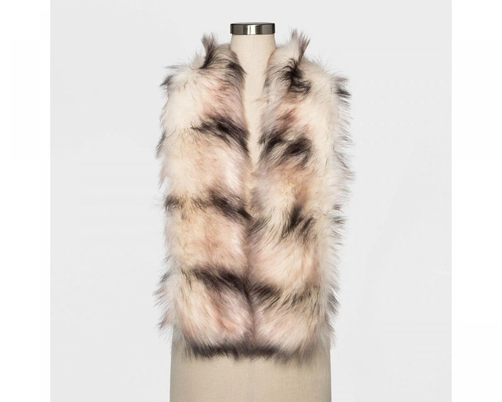 Mossimo Women's Faux Fur Stole Cold Weather Scarf
