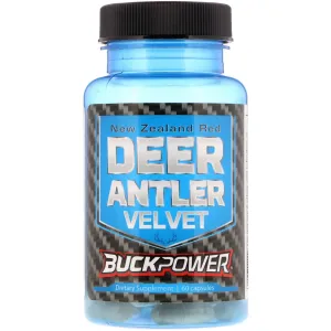 Natural Sport Zealand Red Deer Antler Velvet 60 Caps