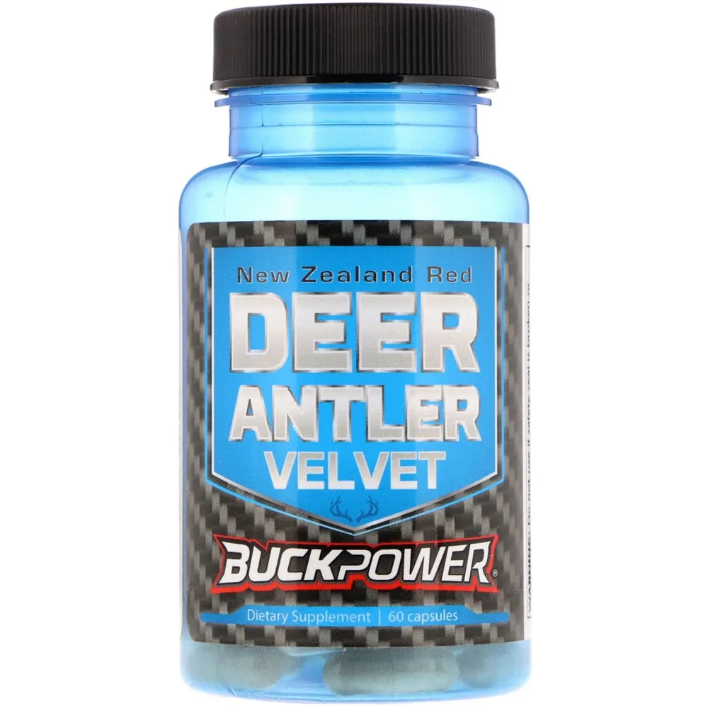Natural Sport Zealand Red Deer Antler Velvet 60 Caps