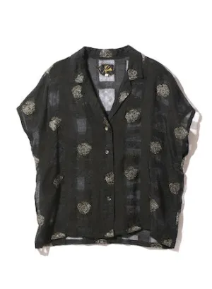 Needles' French Sleeve Blouse - CU/C/N/PE Oriental Lame Jq.