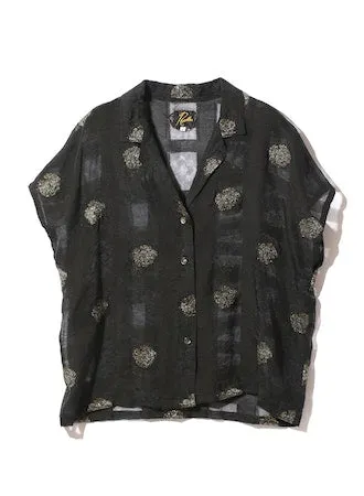 Needles' French Sleeve Blouse - CU/C/N/PE Oriental Lame Jq.