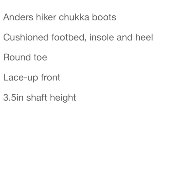 🥾NIB G &amp; CO ANDERS BOOTS