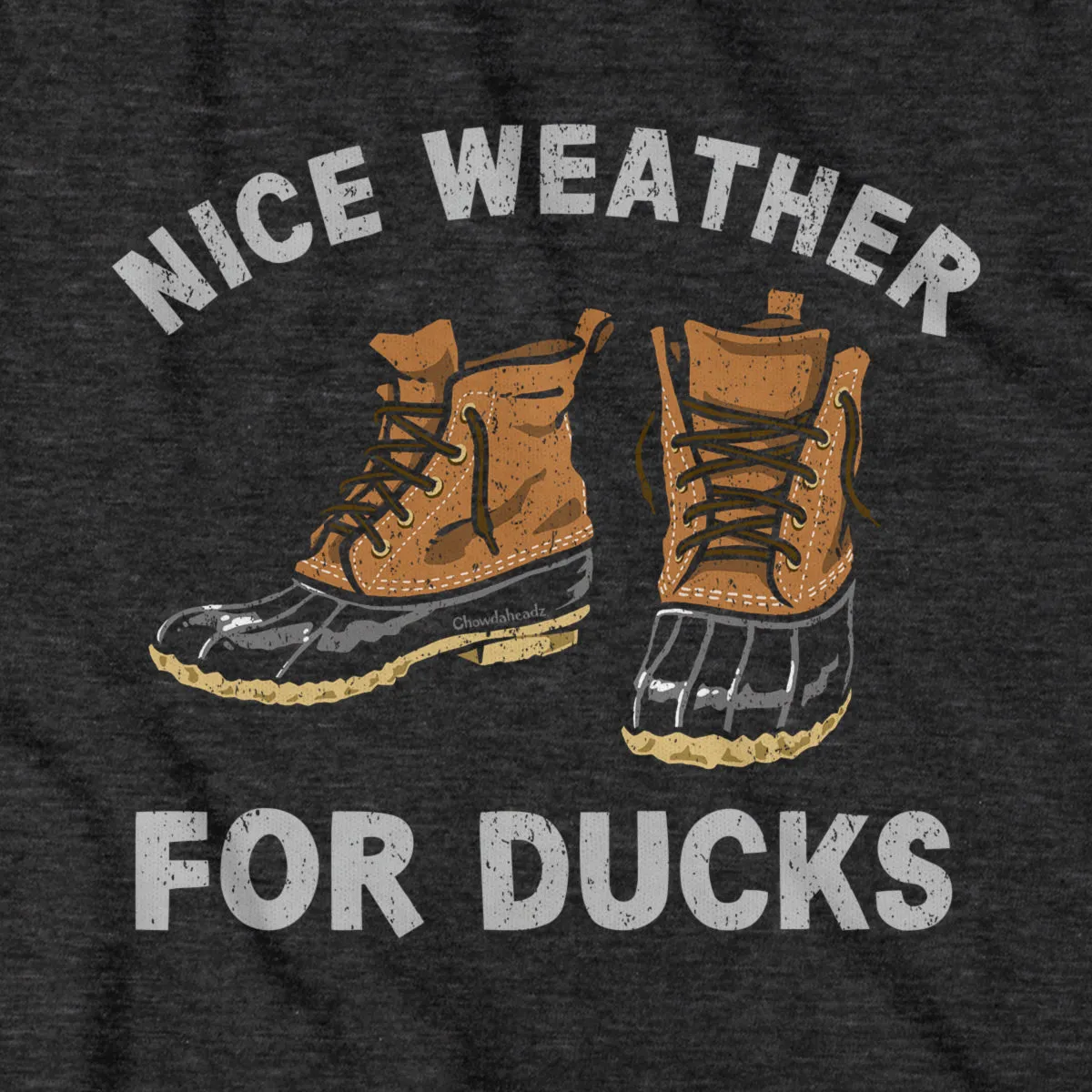 Nice Weather For Duck Boots T-Shirt