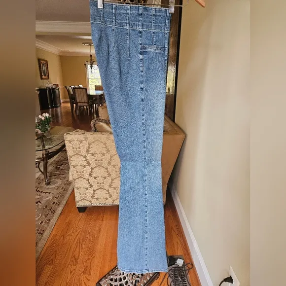 NWOT free People Jayde Flare Jeans skinny fit with dramatic flare
