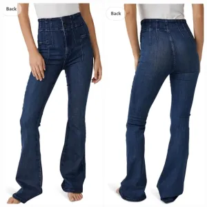 NWOT free People Jayde Flare Jeans skinny fit with dramatic flare