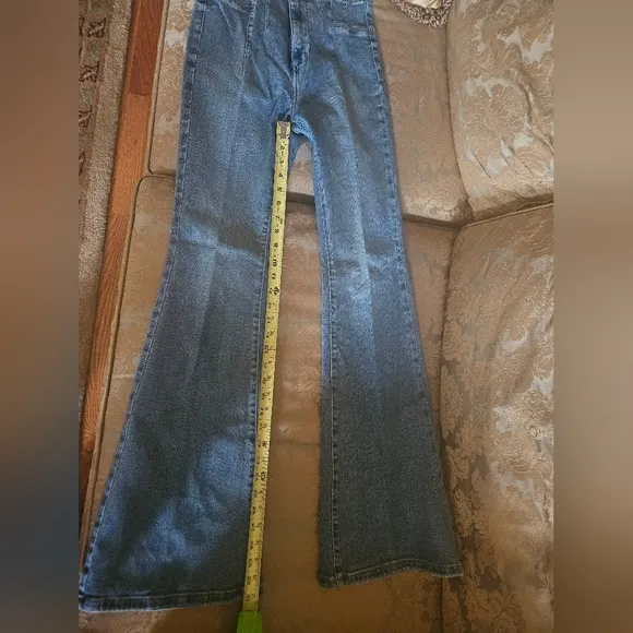 NWOT free People Jayde Flare Jeans skinny fit with dramatic flare