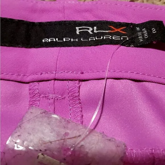 🔹️NWT Ralph Lauren X Raspberry Rose Mist Golf Shorts Size 8