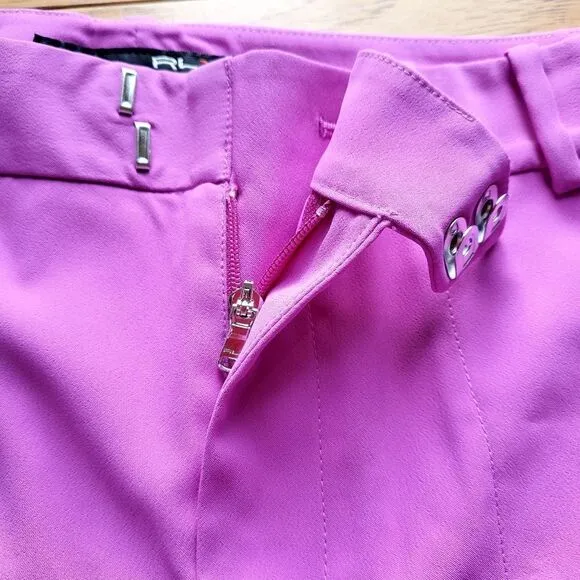 🔹️NWT Ralph Lauren X Raspberry Rose Mist Golf Shorts Size 8