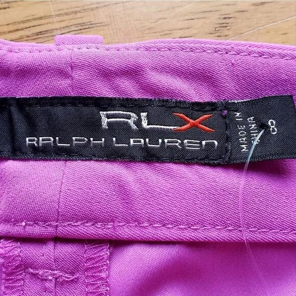 🔹️NWT Ralph Lauren X Raspberry Rose Mist Golf Shorts Size 8