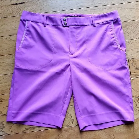 🔹️NWT Ralph Lauren X Raspberry Rose Mist Golf Shorts Size 8