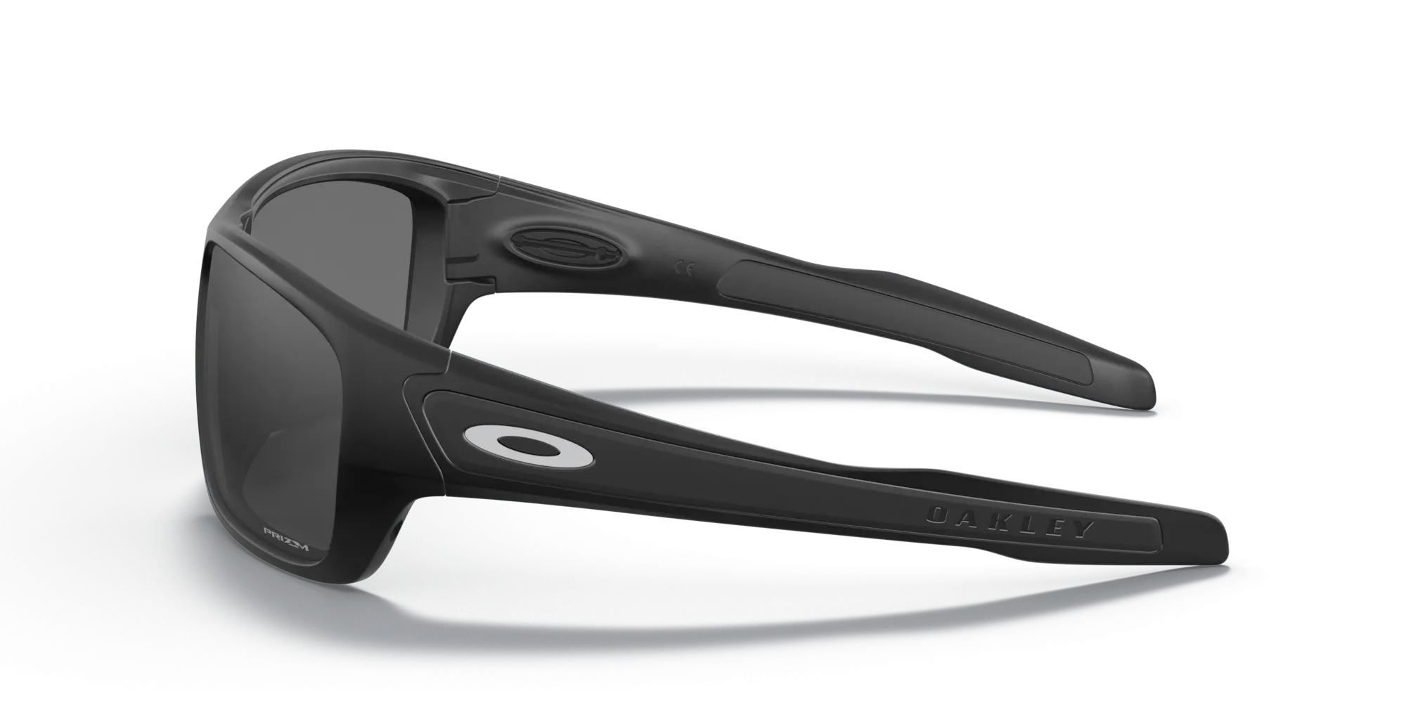 Oakley Turbine Sunglasses - Matte Black with Prizm Black Lenses