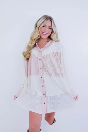 Oli Oversized Patchwork Tunic By Pol