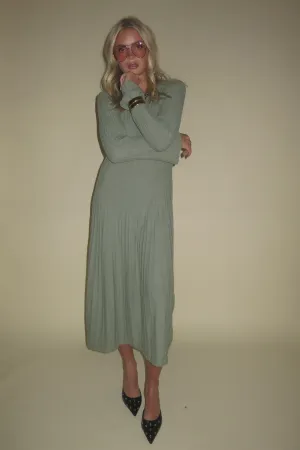 ONLINE ONLY | Jayne Knit Dress - Sage