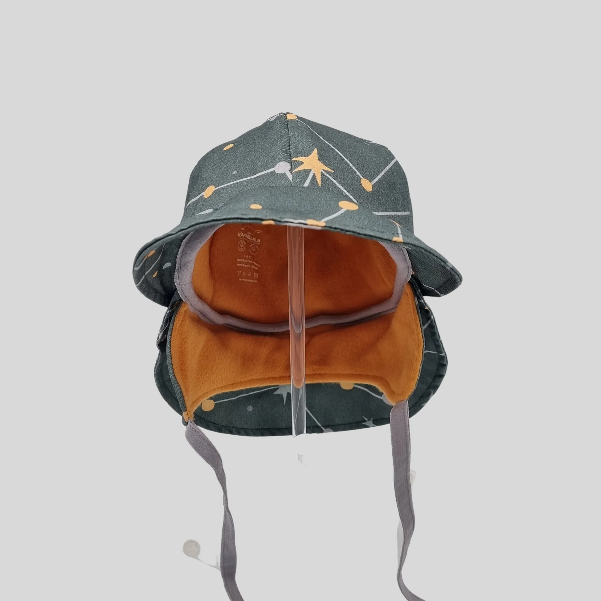 Organic Spaceman Waterproof Rain Hat