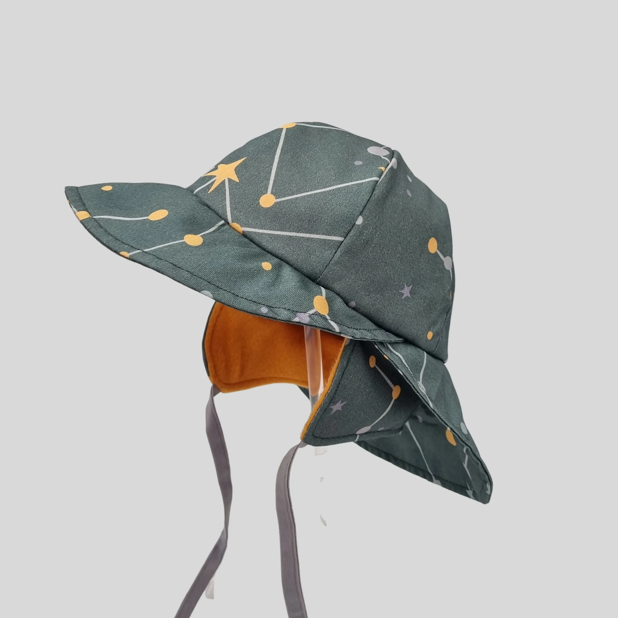 Organic Spaceman Waterproof Rain Hat