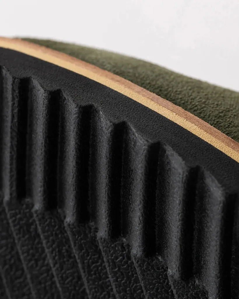 Original Suede Clogs in Olive