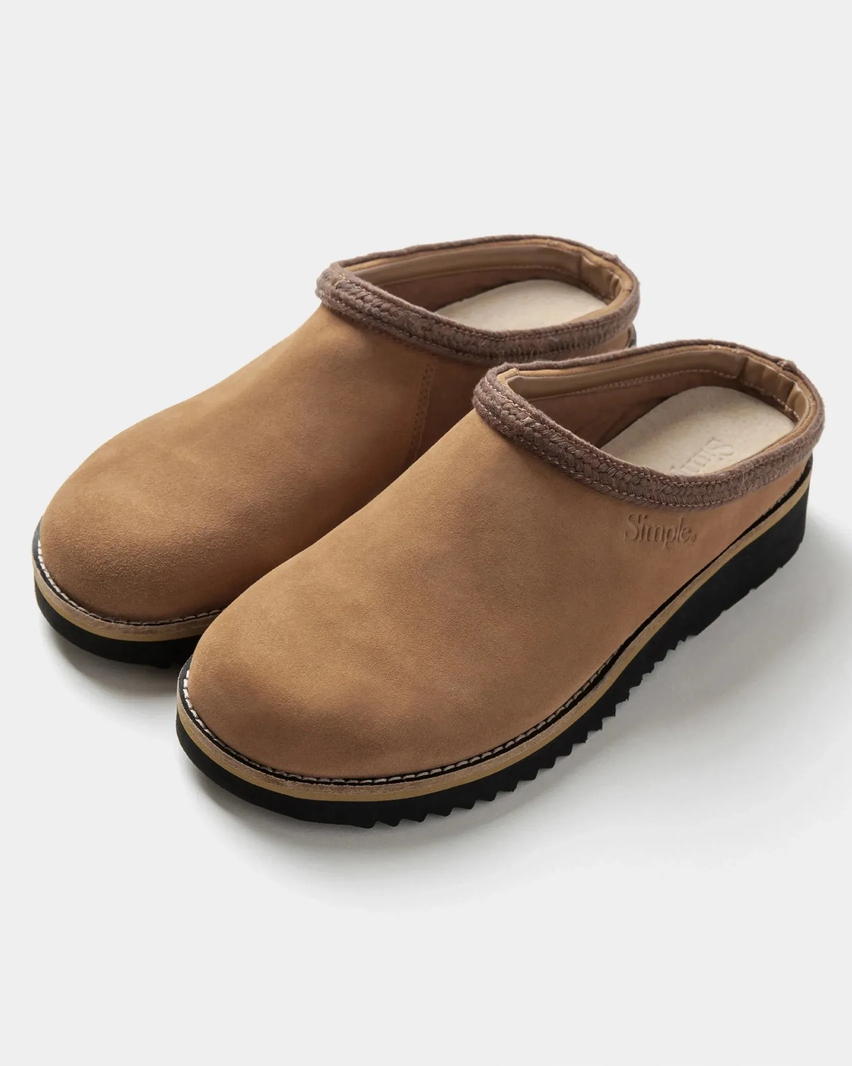 Original Suede Clogs in Rust