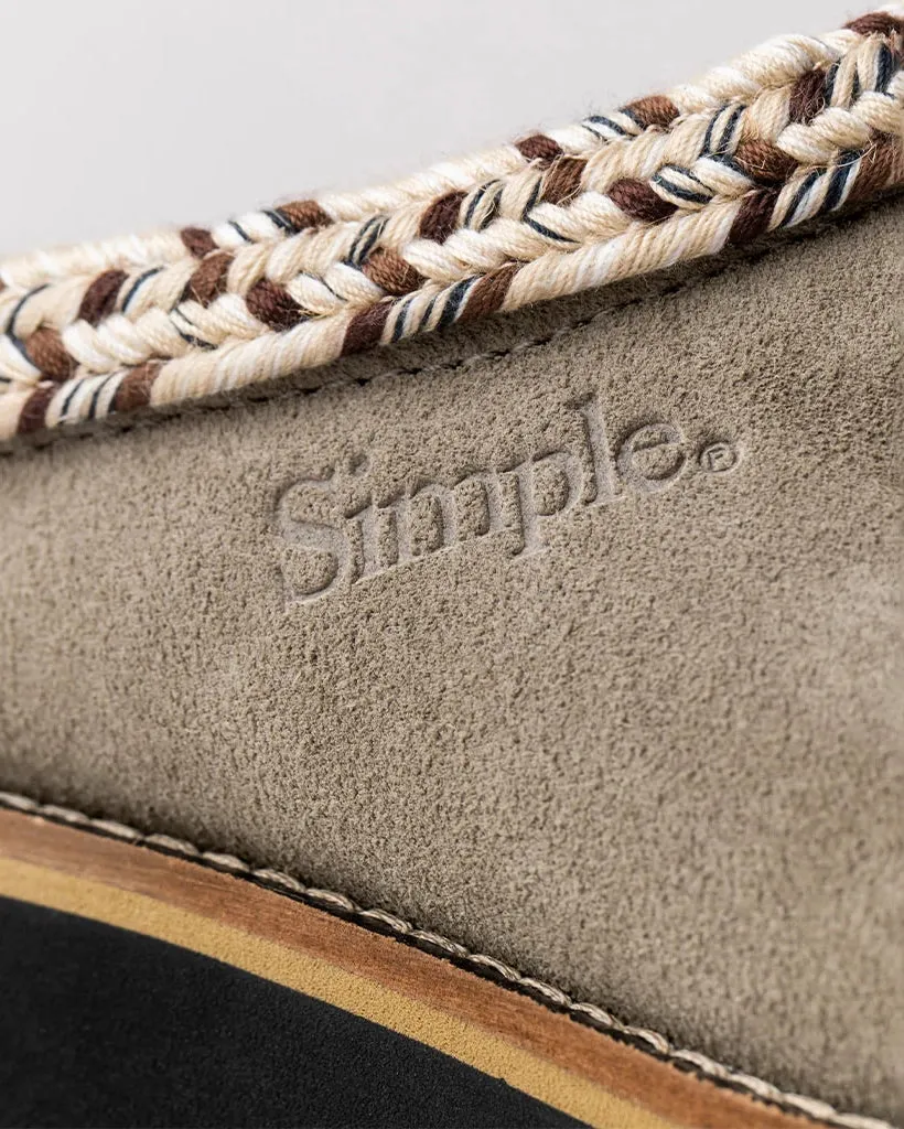 Original Suede Clogs in Taupe
