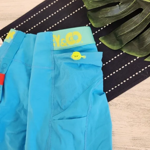 Outdoor Voices Disney Mickey Mouse Snack Shorts Blue NWT Size Small