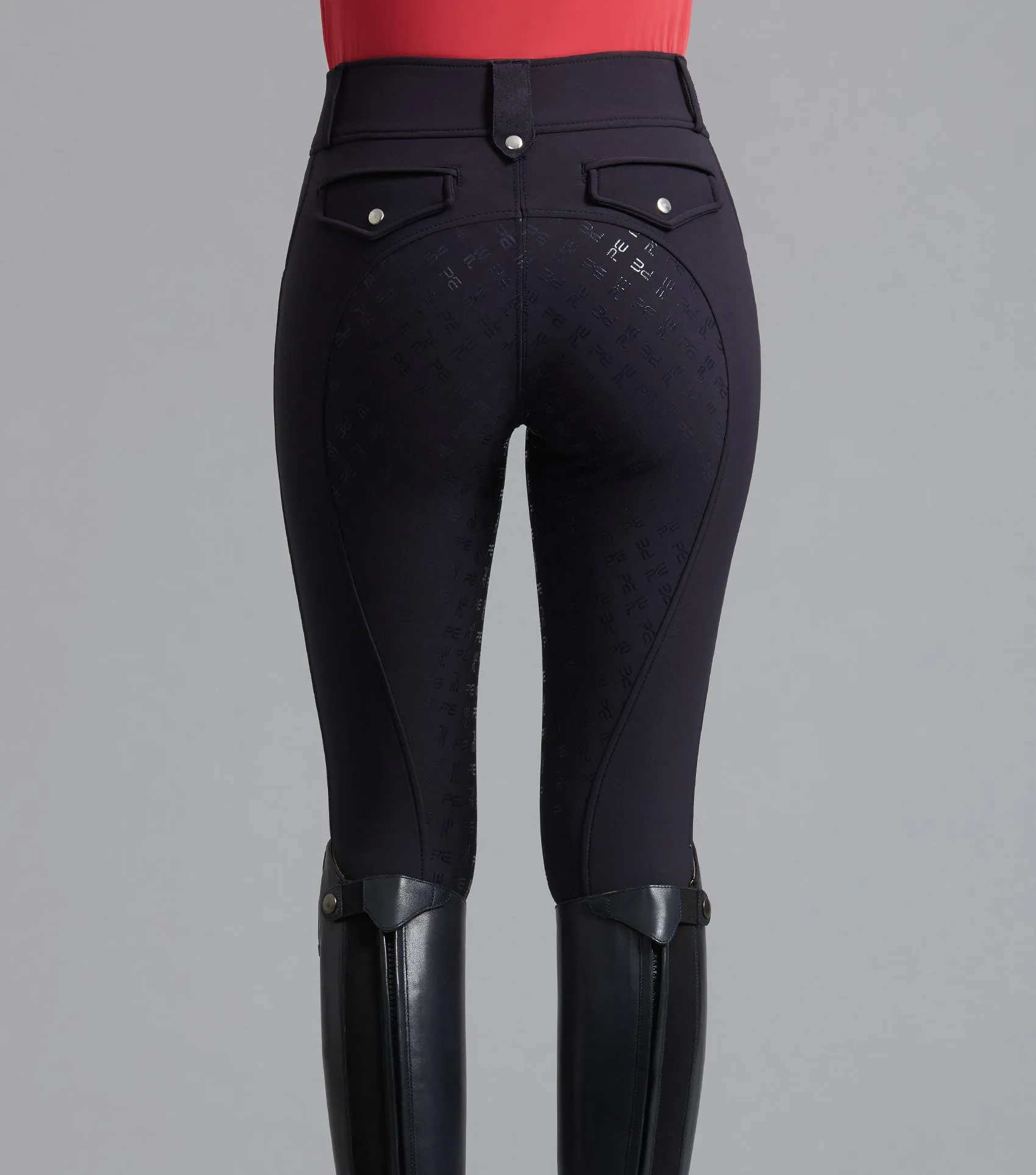 PEI Torino Ladies Full Seat Breeches - Navy