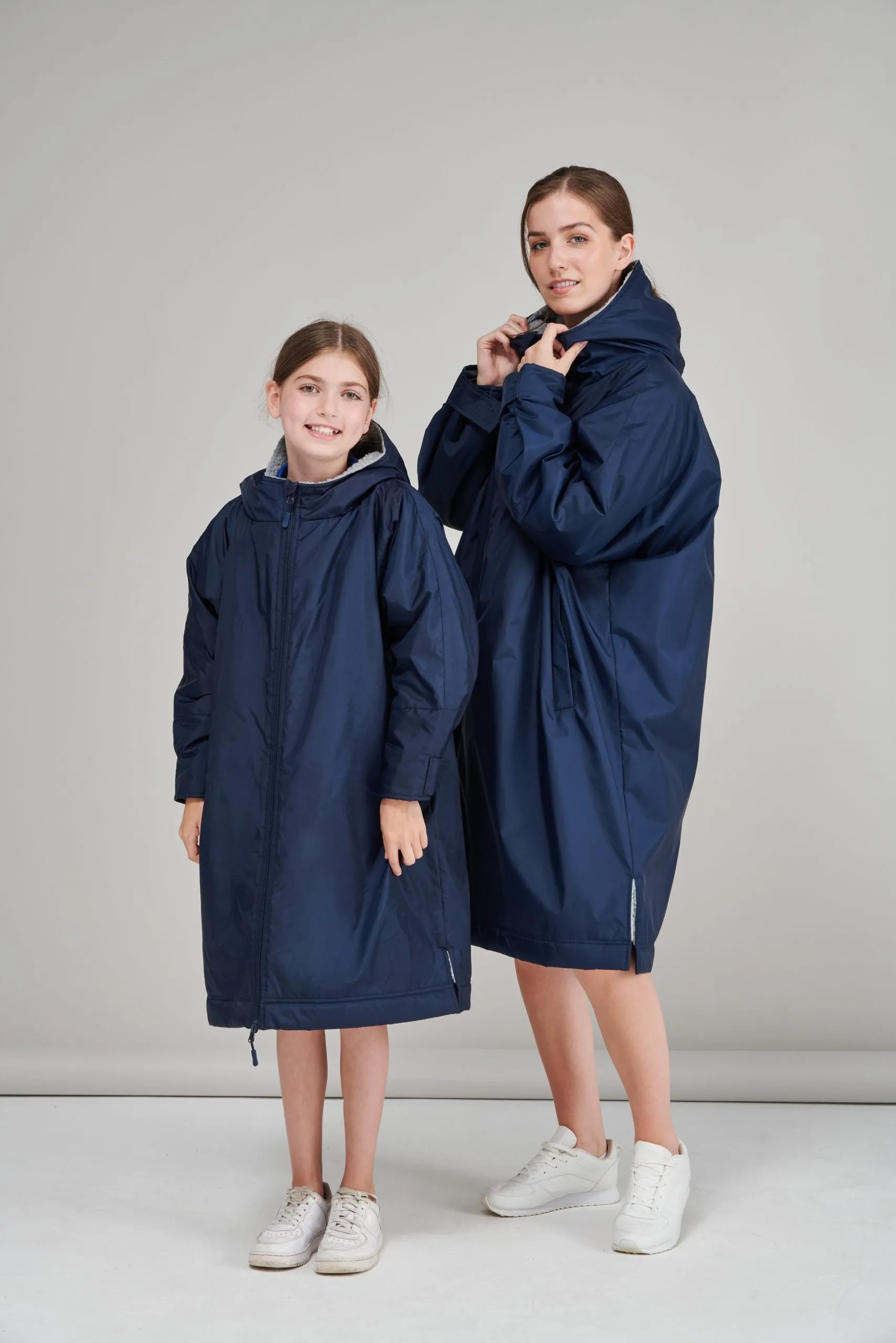 Personalised All-Weather Robe Equestrian Long Coat - Dressage Design