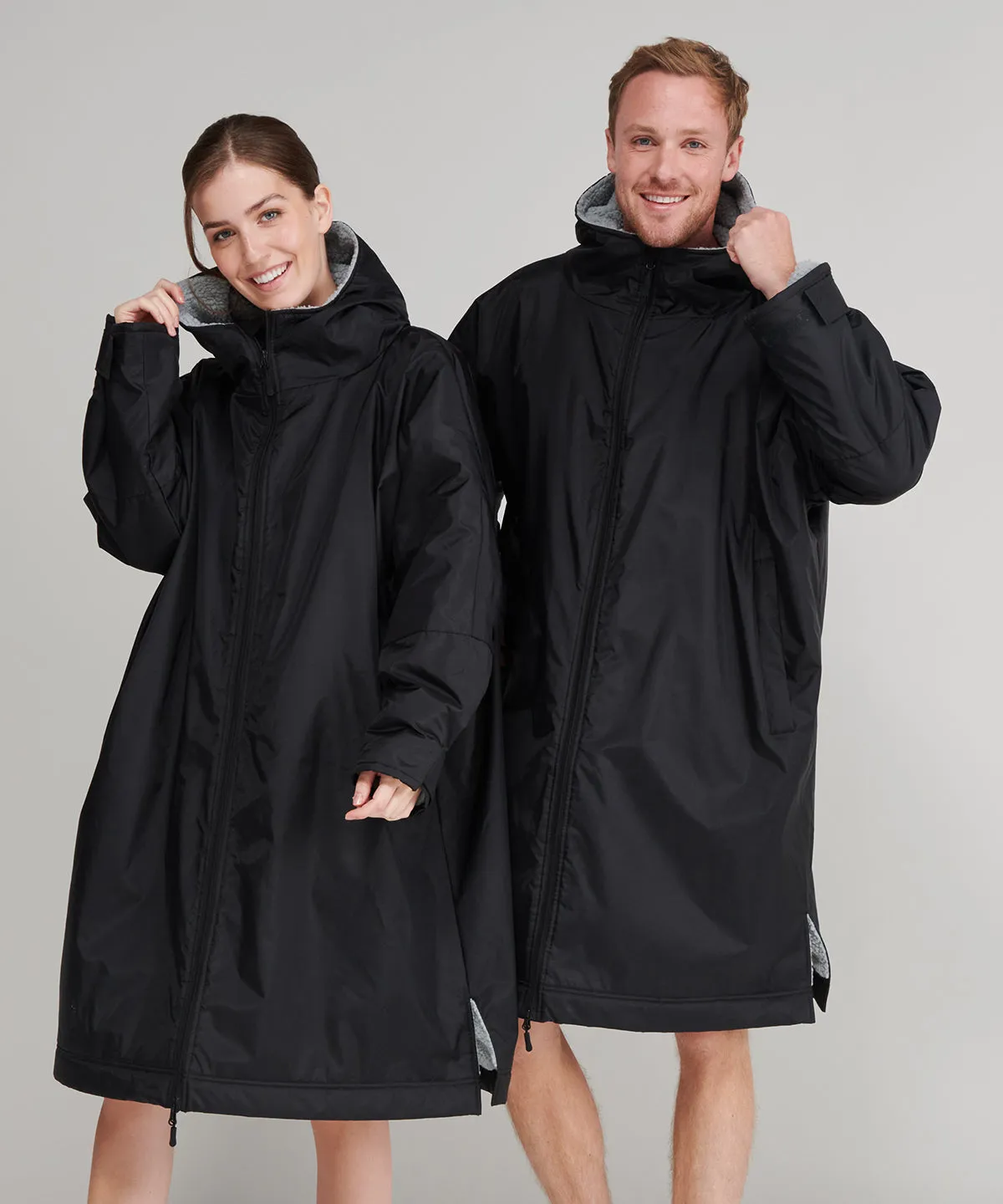 Personalised All-Weather Robe Equestrian Long Coat - Dressage Design