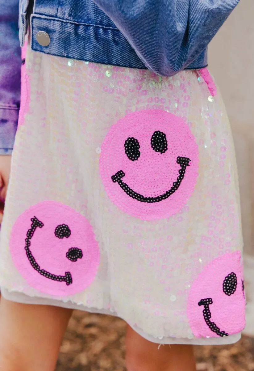 Pinky Happy Emoji Dress