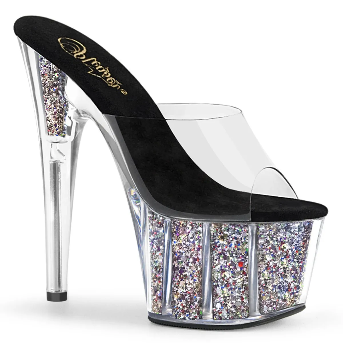 Pleaser Adore 701CG Silver