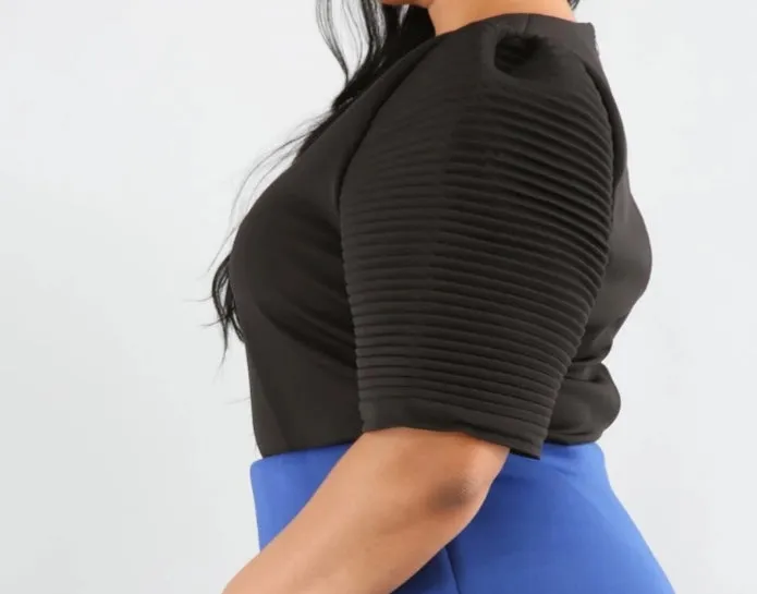 Pleated Please Blouse