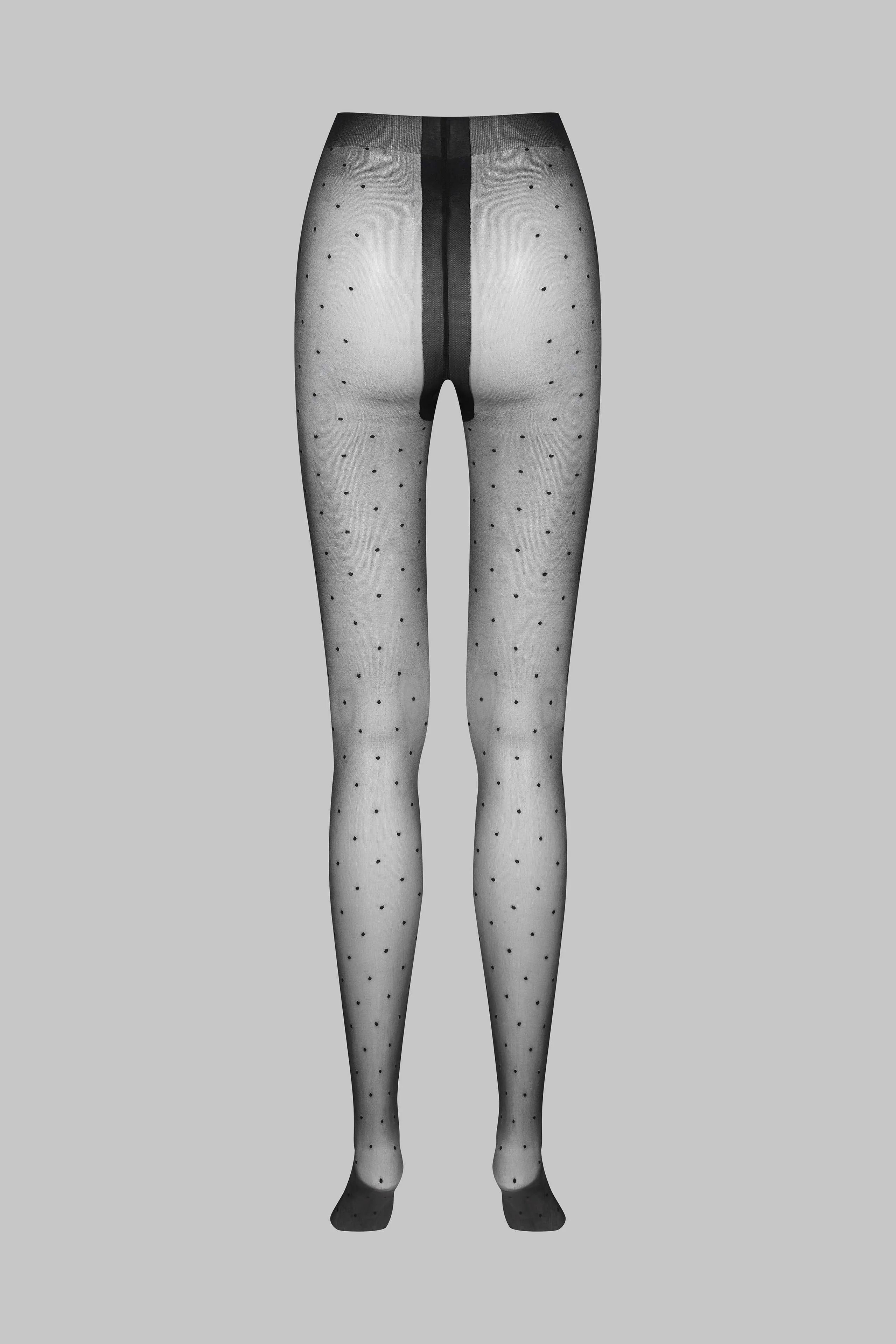 Plumetis glossy tights 15D - Les Coquetteries