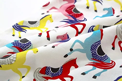 Precious Horses and Stripes Dress
