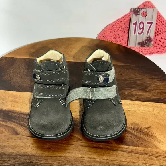 Primigi Boys Reymmond Chukka Booties 24  Grey
