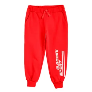 Red M Rodini Logo Joggers