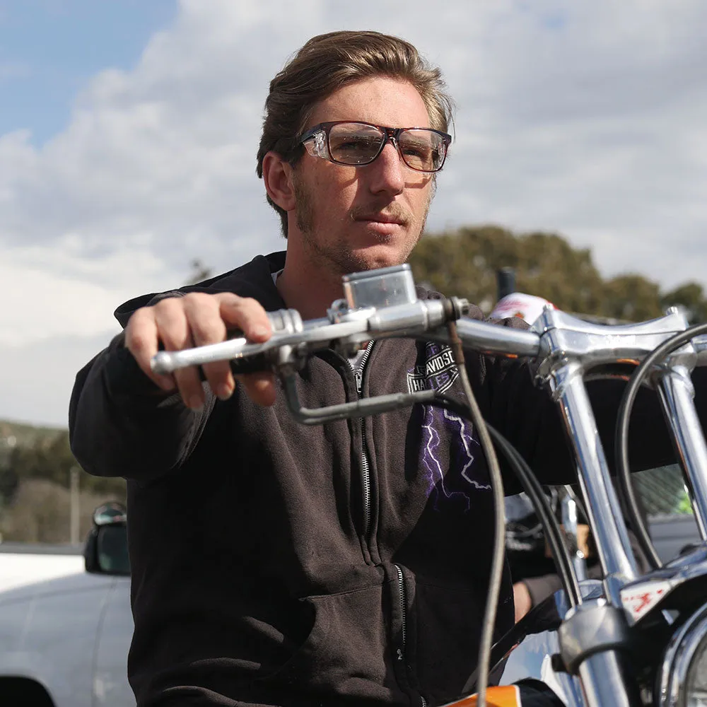 Rets - Remy Z87  Motorcycle Riding Glasses - Rust