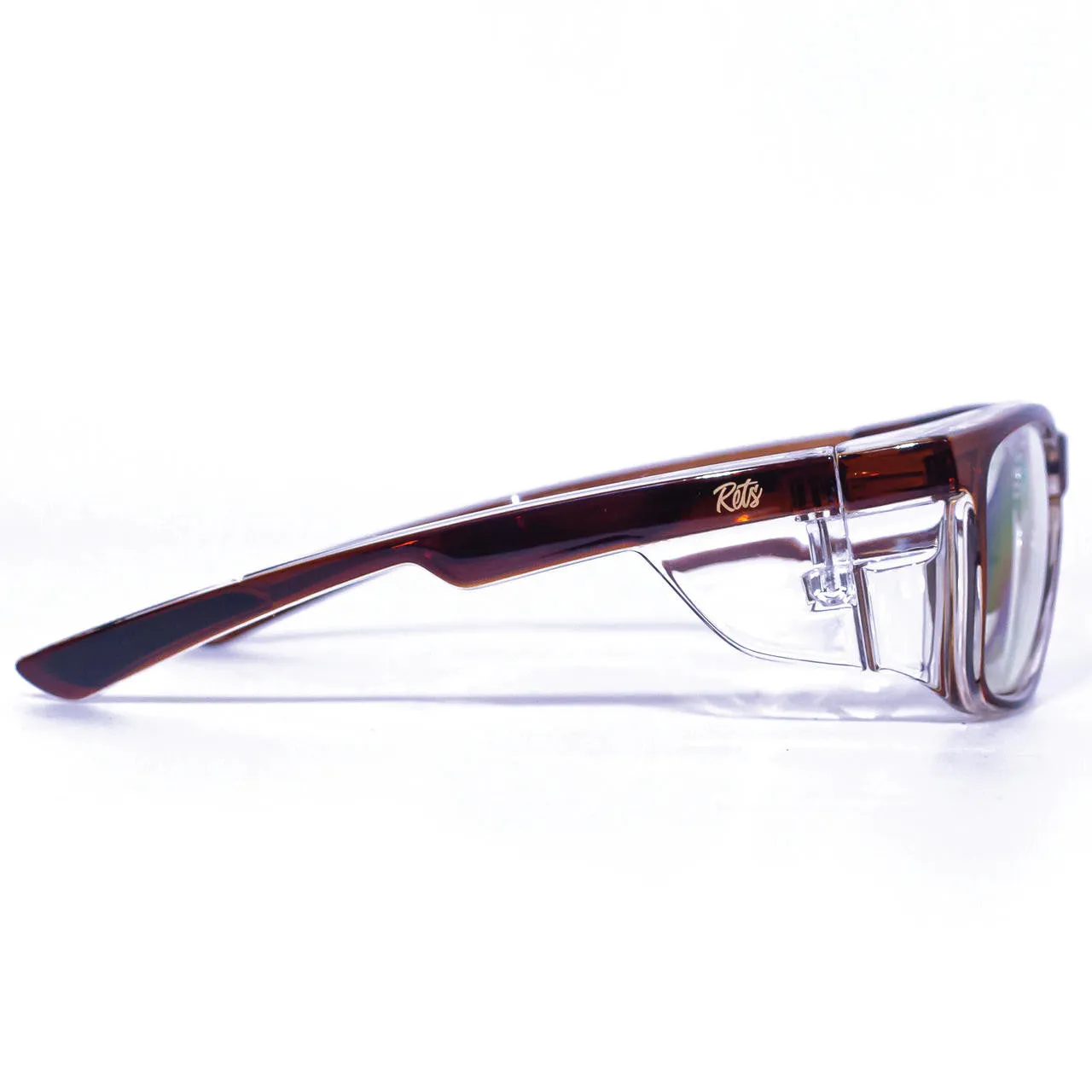 Rets - Remy Z87  Motorcycle Riding Glasses - Rust
