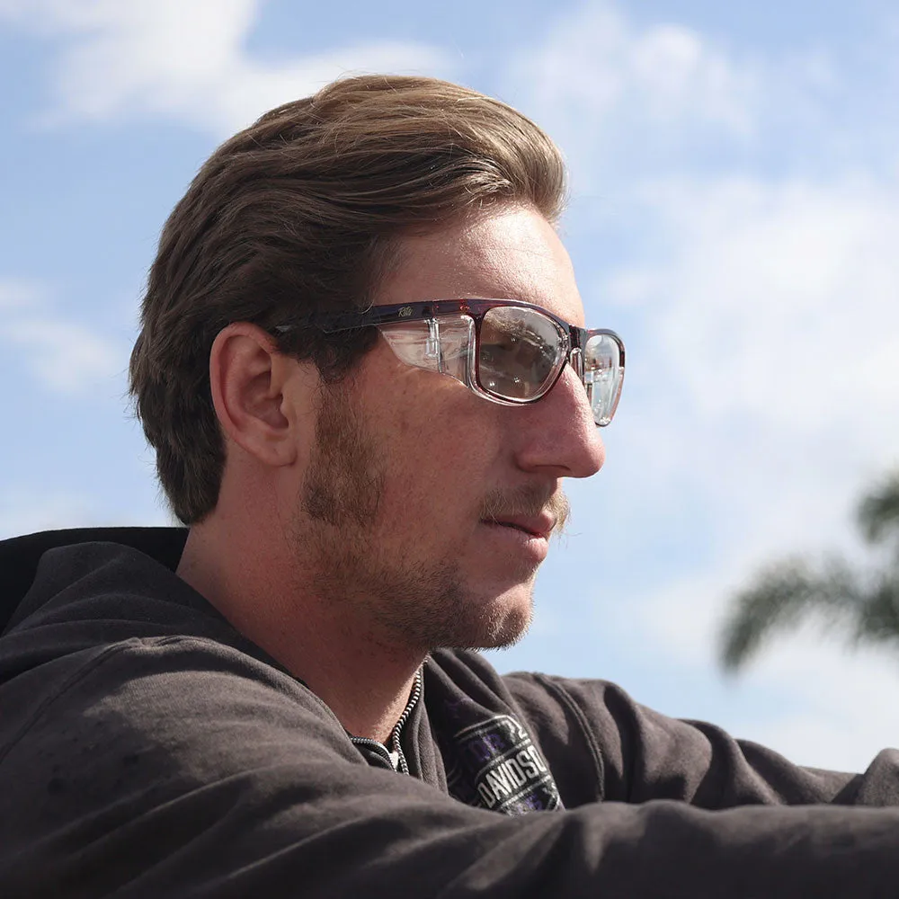 Rets - Remy Z87  Motorcycle Riding Glasses - Rust