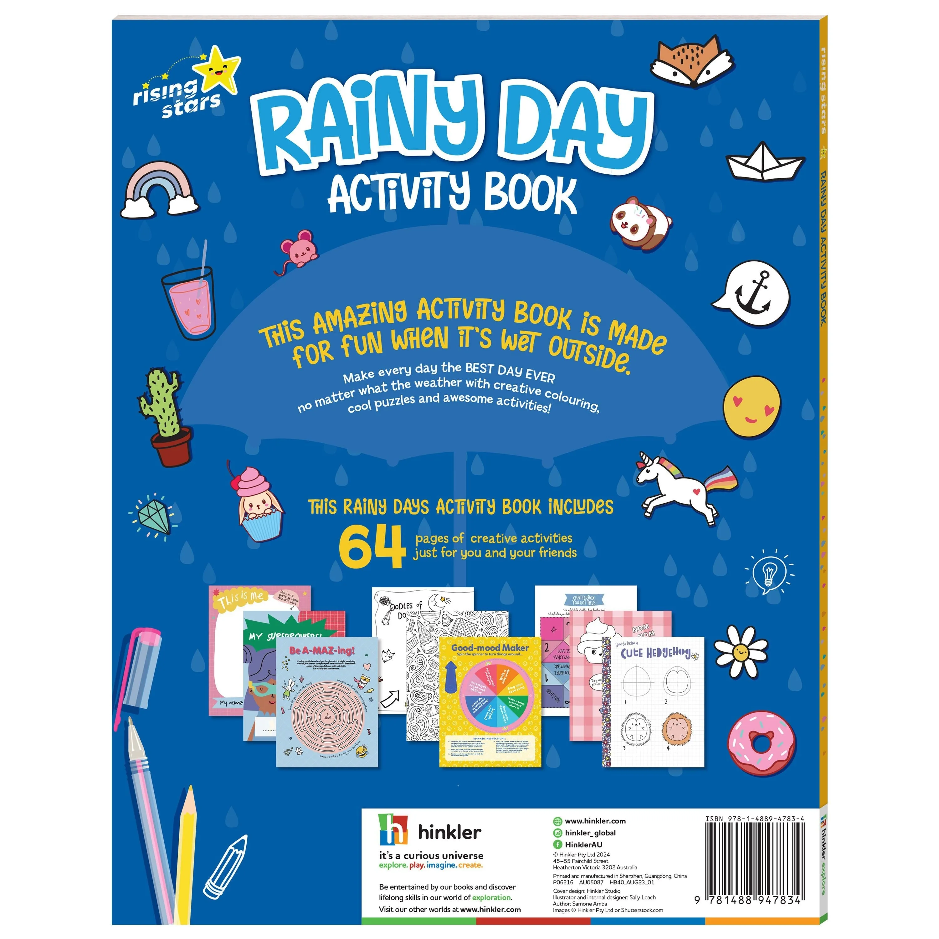 Rising Stars Rainy Day Activity Book