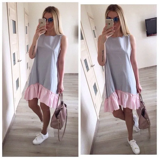 Ruffled Betta Dress