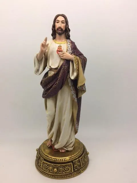Sacred Heart of Jesus Statue (10 1/4")