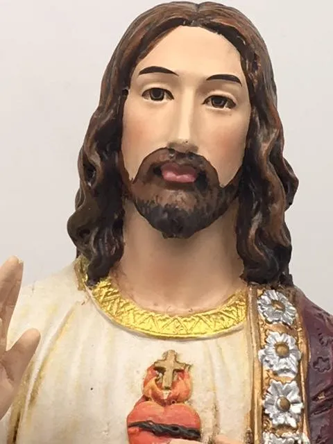 Sacred Heart of Jesus Statue (10 1/4")
