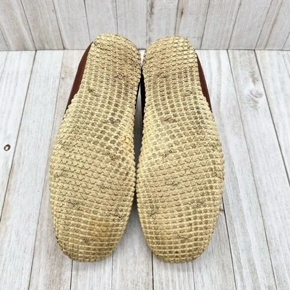 ☀️SALE☀️ Timberland Abington 73 Tan / Brown Leather Moc Toe Chukka Boot Size: 9